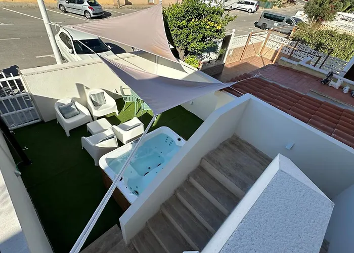Bungalow Jacuzzi Privado Y Vistas Gran Alacant- Aledama Homes